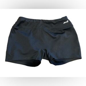 AVIA Girls Black Athletic Spandex Shorts Size Large 10-12